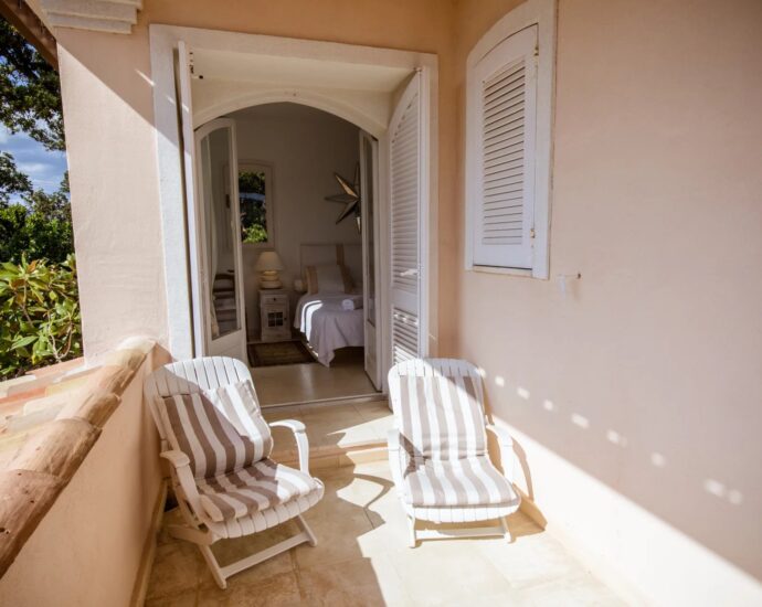 Cala Rossa, Benedettu, Villa vue mer panoramique, 6 chambres, piscine, plage à pied