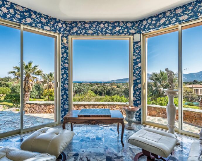 Calvi, Villa, 4 chambres, Vue mer, Piscine, Proche plage