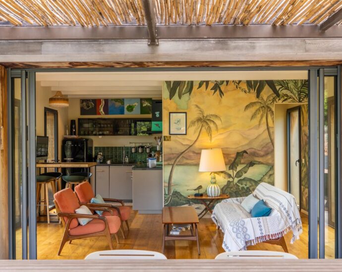 Porto-Vecchio, Palombaggia, Villa vue mer panoramique, 4 chambres, piscine, plage à pied