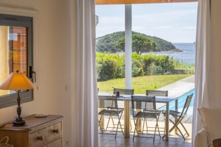 Domaine de la Capicciola, villa de 5 chambres, piscine, vue mer et plage à pied