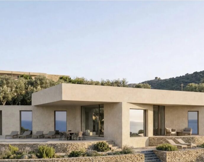 Lumio, Contemporary Villa, 4 Bedrooms, Sea View, Pool, Close to Beach, Off-Plan Sale