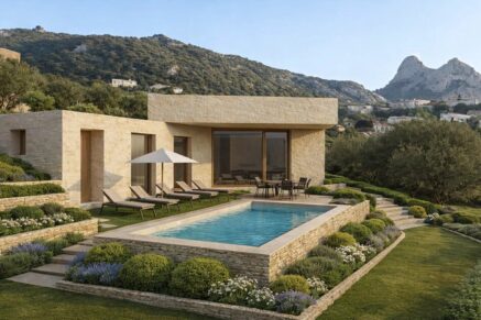 Lumio, Contemporary Villa, 4 Bedrooms, Sea View, Pool, Close to Beach, Off-Plan Sale