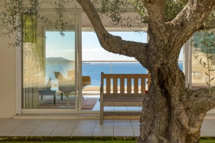 Porticcio rive sud Ajaccio, , Villa, 5 chambres, piscine, bord de mer plage à pied