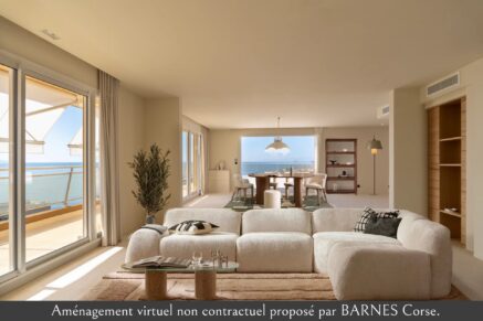 Ajaccio, Exclusive, Penthouse type T6, 4 bedrooms, panoramic sea view