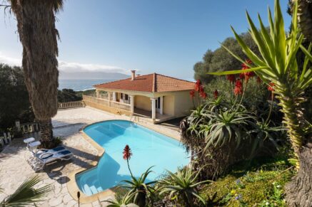 Sagone, Panoramic Sea View Villa, 8 Bedrooms, Pool, Walking Distance to Beach