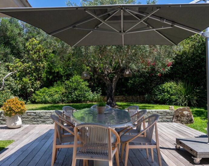 Porto Vecchio, Domaine de Cala Rossa, Villa 4 chambres, piscine, vue mer,