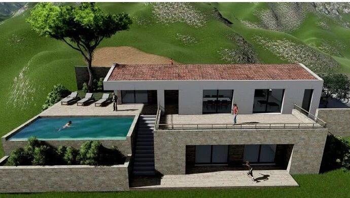 Piana, Building Plot, Sea View, Near the Beach