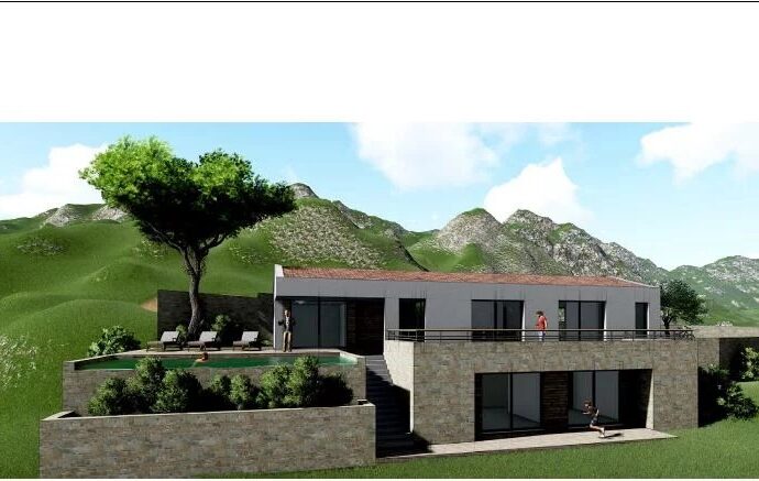 Piana, Building Plot, Sea View, Near the Beach