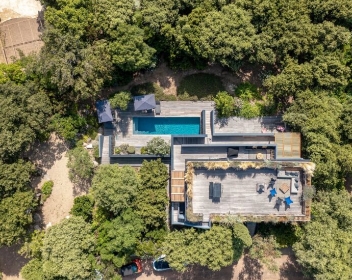 Domaine privé de Cala Rossa, Villa 5 chambres avec piscine, aperçu mer, montagnes, au calme et plage à pied