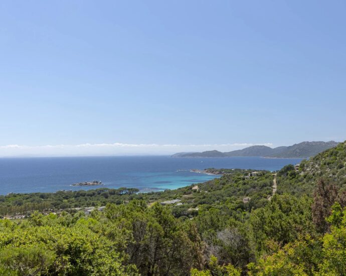 Porto-Vecchio, Palombaggia, Panoramic Sea View Villa, 6 Bedrooms, Heated Pool, Walking Distance to Beach