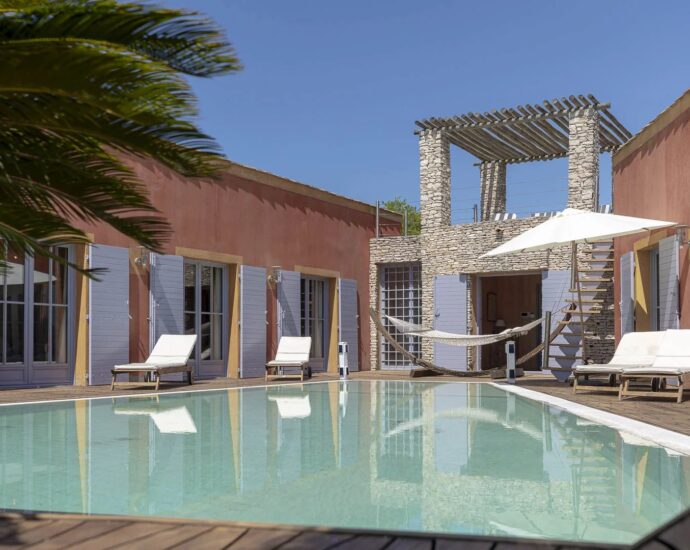 Bonifacio, Villa, 4 chambres, vue montagnes, piscine, proche plage