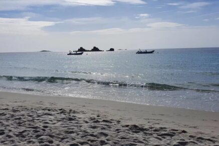Exclusive listing, Palombaggia, building plot, sea view, walking distance to the beach.