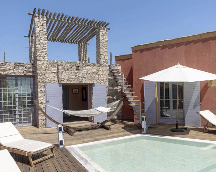 Bonifacio, Villa, 4 chambres, vue montagnes, piscine, proche plage