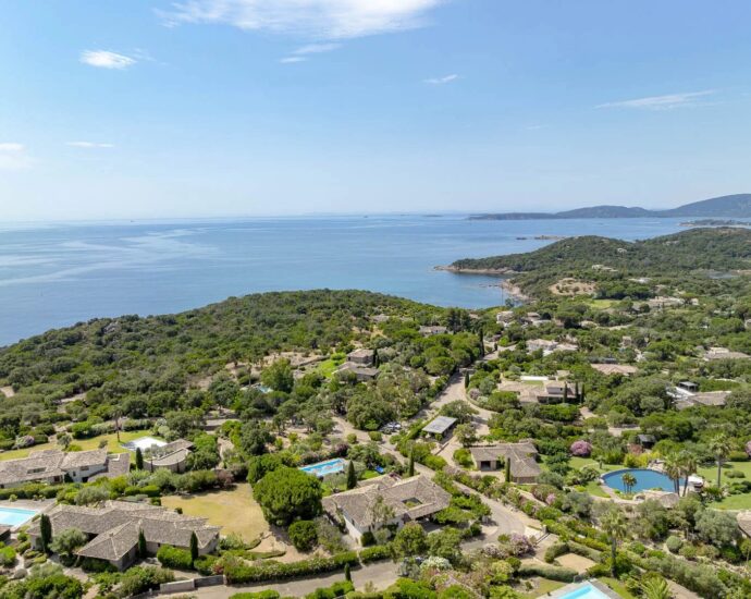 Domaine privé de Punta d&rsquo;Arasu, Villa vue mer, 7 chambres, piscine, plage à pied