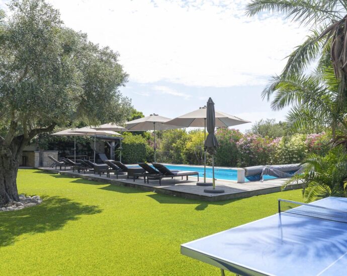 Domaine privé de Punta d&rsquo;Arasu, Villa vue mer, 7 chambres, piscine, plage à pied