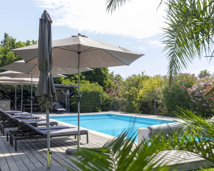 Domaine privé de Punta d&rsquo;Arasu, Villa vue mer, 7 chambres, piscine, plage à pied