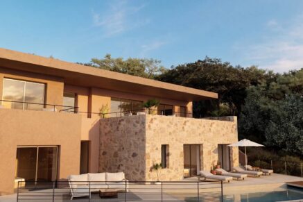 Exclusivité, Calvi, Villa neuve, 4 suites, Vue montagnes, Piscine, Proche plage