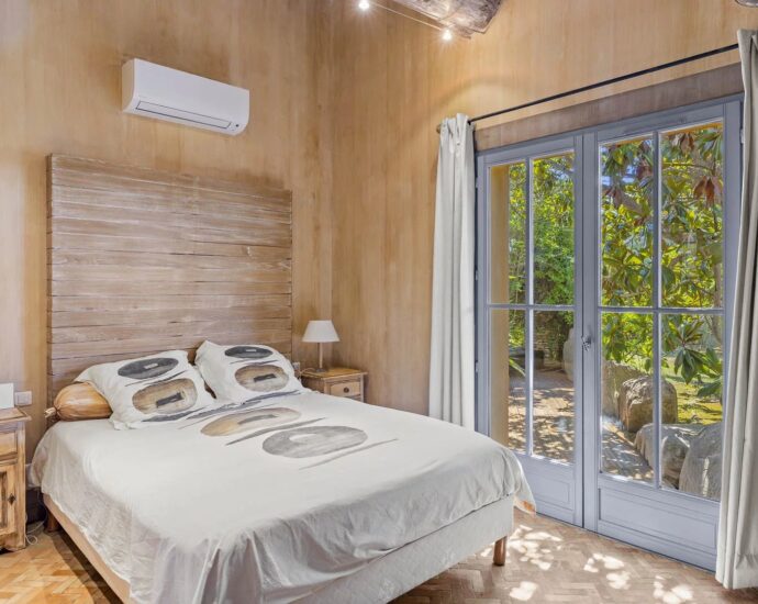 Bonifacio, Villa, 4 chambres, vue montagnes, piscine, proche plage