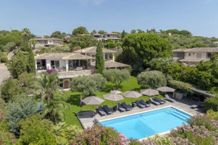 Domaine privé de Punta d&rsquo;Arasu, Villa vue mer, 7 chambres, piscine, plage à pied