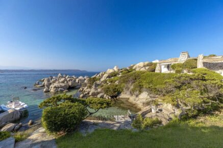 Ile de Cavallo, Propriété pied dans l&rsquo;eau, 9 chambres, vue mer, crique d&rsquo;accostage privée, plage à pied