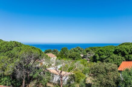L&rsquo;Île Rousse, terrain à bâtir, vue mer, plage et commerces à pied