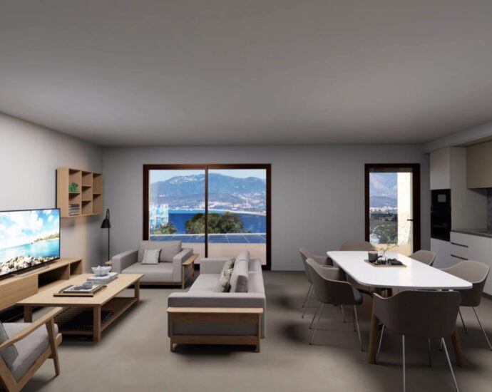 Porticcio, Programme neuf, 30 appartements, T2 au T4, garages, vue mer