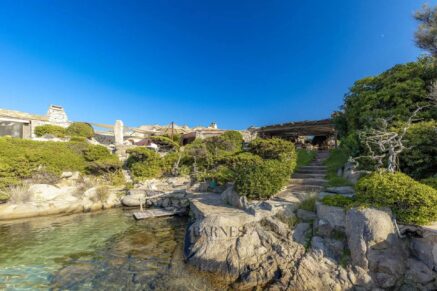 Ile de Cavallo, Propriété pied dans l&rsquo;eau, 9 chambres, vue mer, crique d&rsquo;accostage privée, plage à pied