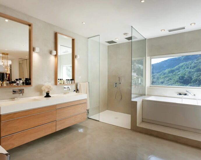 Cap Corse, Erbalunga, villa vue mer panoramique, piscine à débordement chauffée, proche Bastia