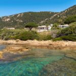 Exclusive, Ajaccio, Route des Sanguinaires,  Villa with panoramic sea views, 4 bedrooms, swimming pool, and walking distance to the beach