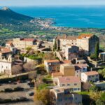 Pigna, Sant Antonino, Shepherd-style villa, 3 bedrooms, panoramic sea and mountain views